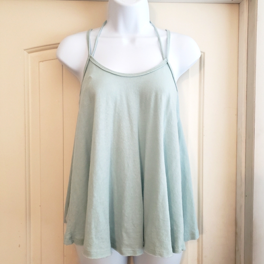 Free People We The Free flowy swing strappy tank top size small